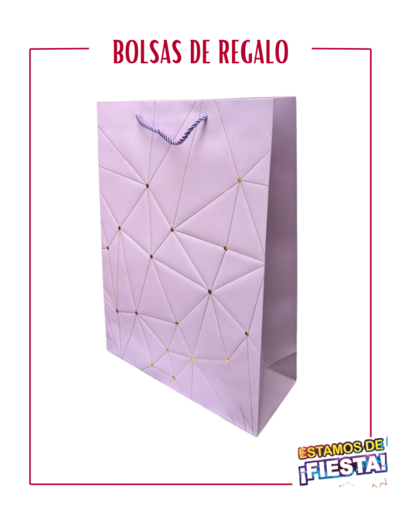 BOLSA DE REGALO MODERNA - LINEAS
