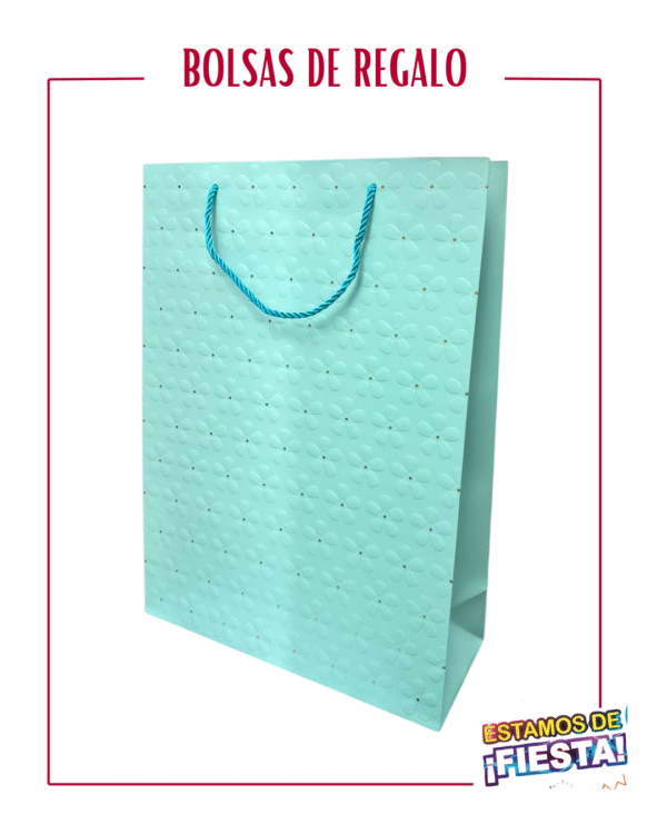 BOLSA DE REGALO FINA FLORAL