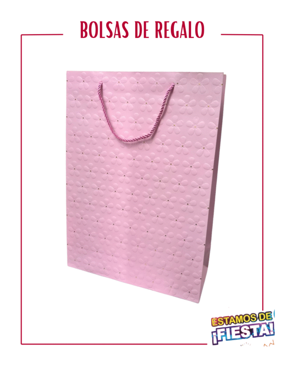 BOLSA DE REGALO FINA FLORAL