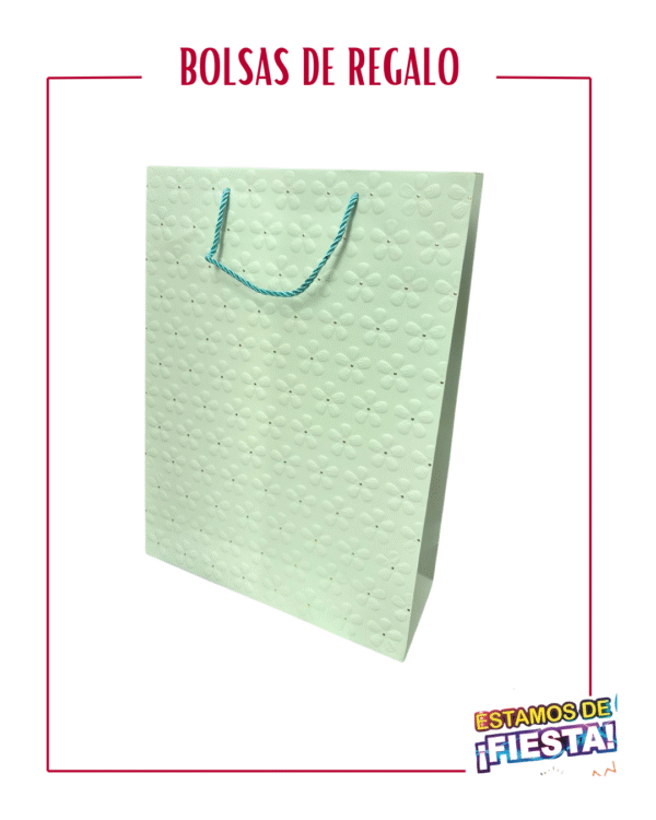 BOLSA DE REGALO FINA FLORAL