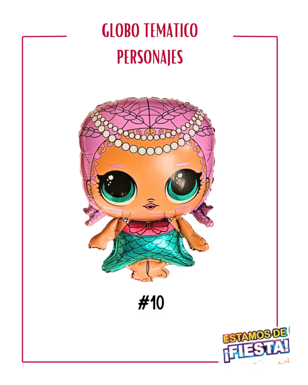 Globo Temático Personajes