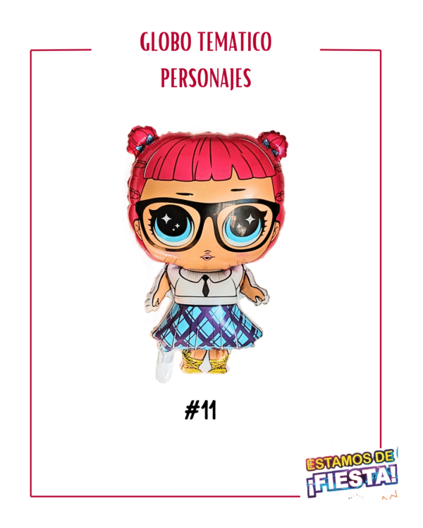 Globo Temático Personajes