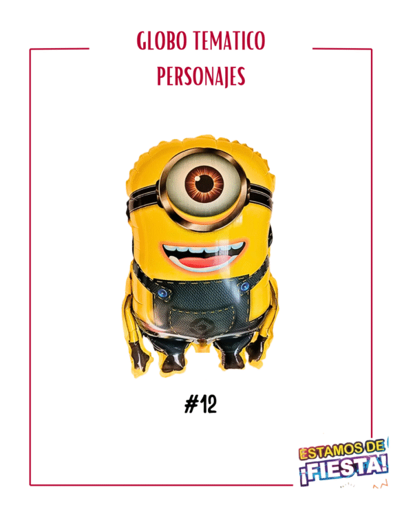 Globo Temático Personajes