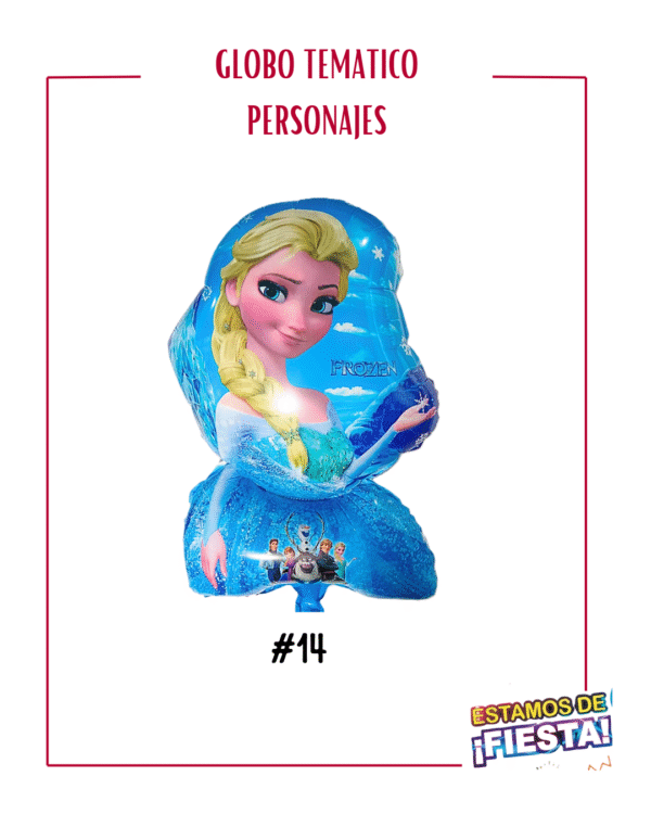 Globo Temático Personajes