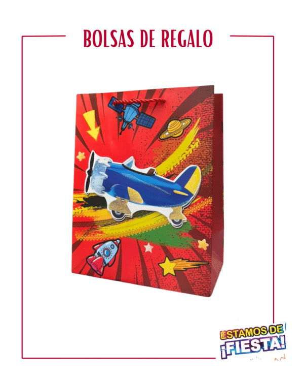 Bolsa de Regalo Fina – Motivo vehiculos