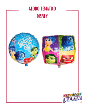Globos Temáticos Disney