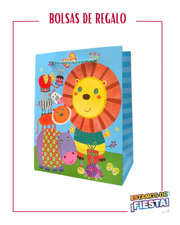 Bolsa de Regalo Fina - Motivo de Animales