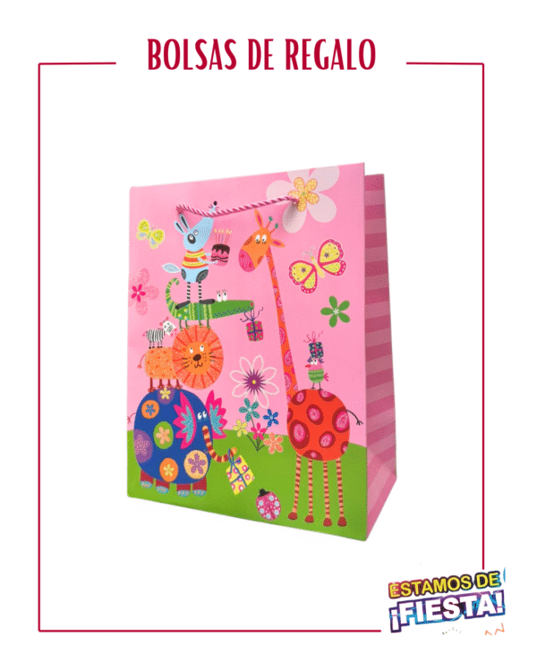 Bolsa de Regalo Fina - Motivo de Animales