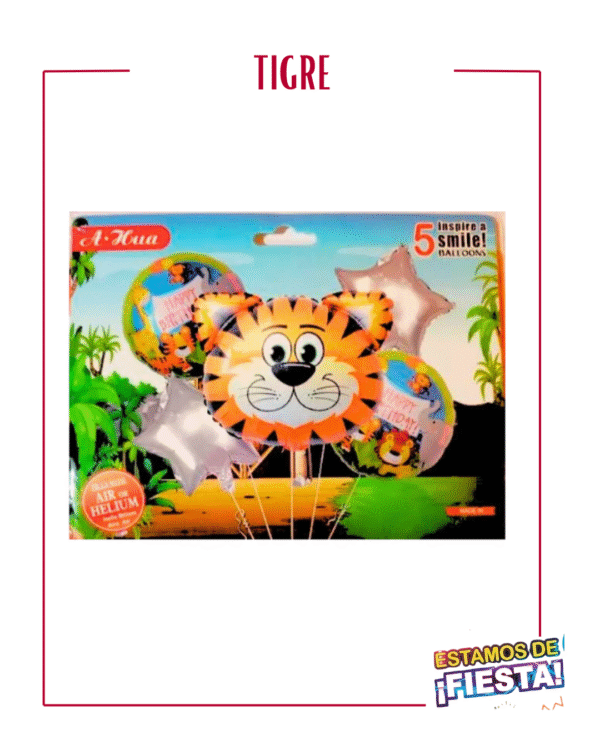BOUQUET 5PCS - ANIMALES