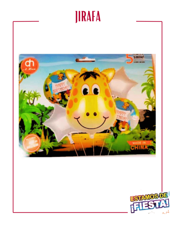 BOUQUET 5PCS - ANIMALES