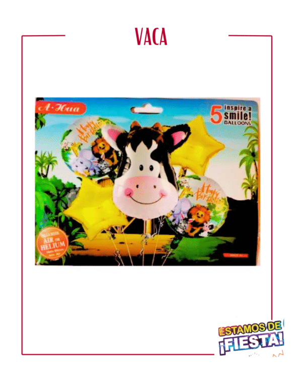 BOUQUET 5PCS - ANIMALES