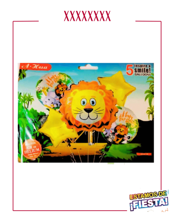 BOUQUET 5PCS - ANIMALES
