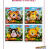 BOUQUET 5PCS - ANIMALES