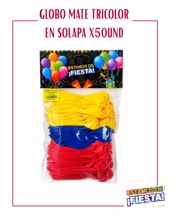 GLOBO MATE TRICOLOR / MUNDIALISTA EN SOLAPA