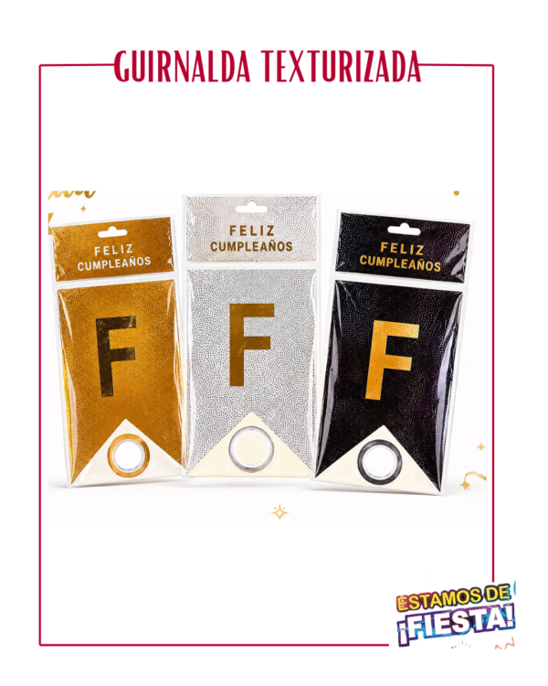 GUIRNALDA TEXTURIZADA