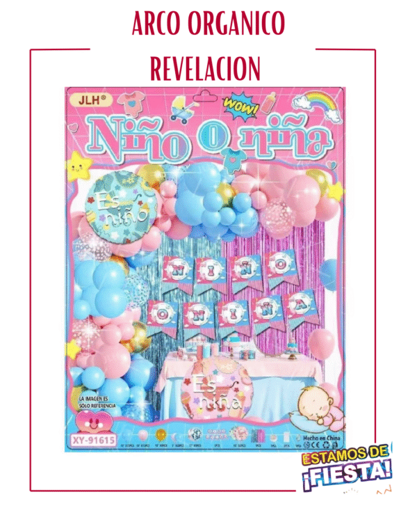 ARCO ORGANICO REVELACION DE GENERO
