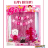 ARCO ORGANICO DE 15/16PCS HAPPY BIRTHDAY Y REVELACION