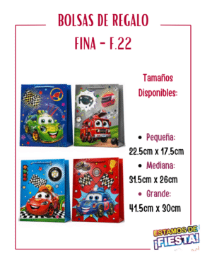BOLSA DE REGALO FINA - REF 22