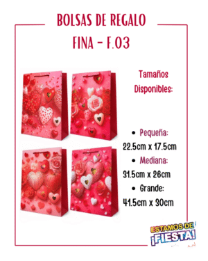 Copia de imagenes (83) BOLSA DE REGALO FINA - REF 03