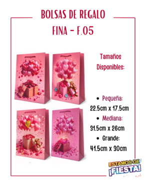 Copia de imagenes (85) BOLSA DE REGALO FINA - REF 05