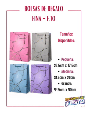 Copia de imagenes (89) BOLSA DE REGALO FINA - REF 10