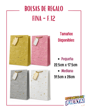BOLSA DE REGALO FINA - REF 12
