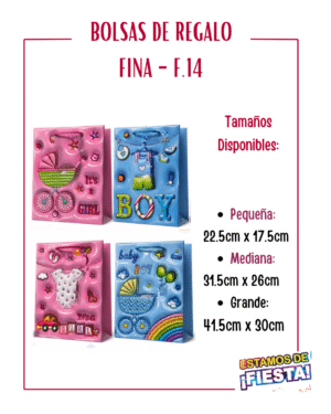 BOLSA DE REGALO FINA - REF 14