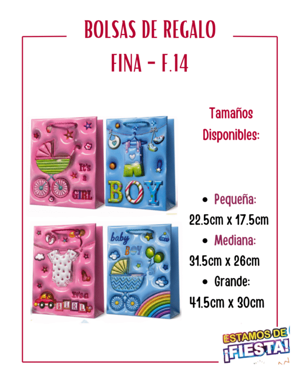 BOLSA DE REGALO FINA - REF 14