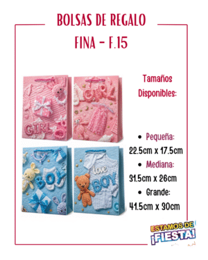 BOLSA DE REGALO FINA - REF 15