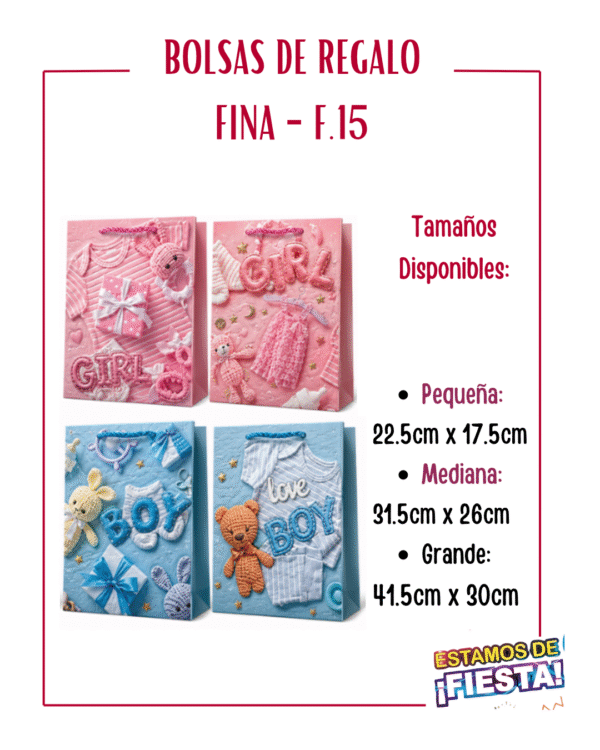 BOLSA DE REGALO FINA - REF 15