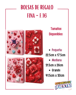 BOLSA DE REGALO FINA - REF 16